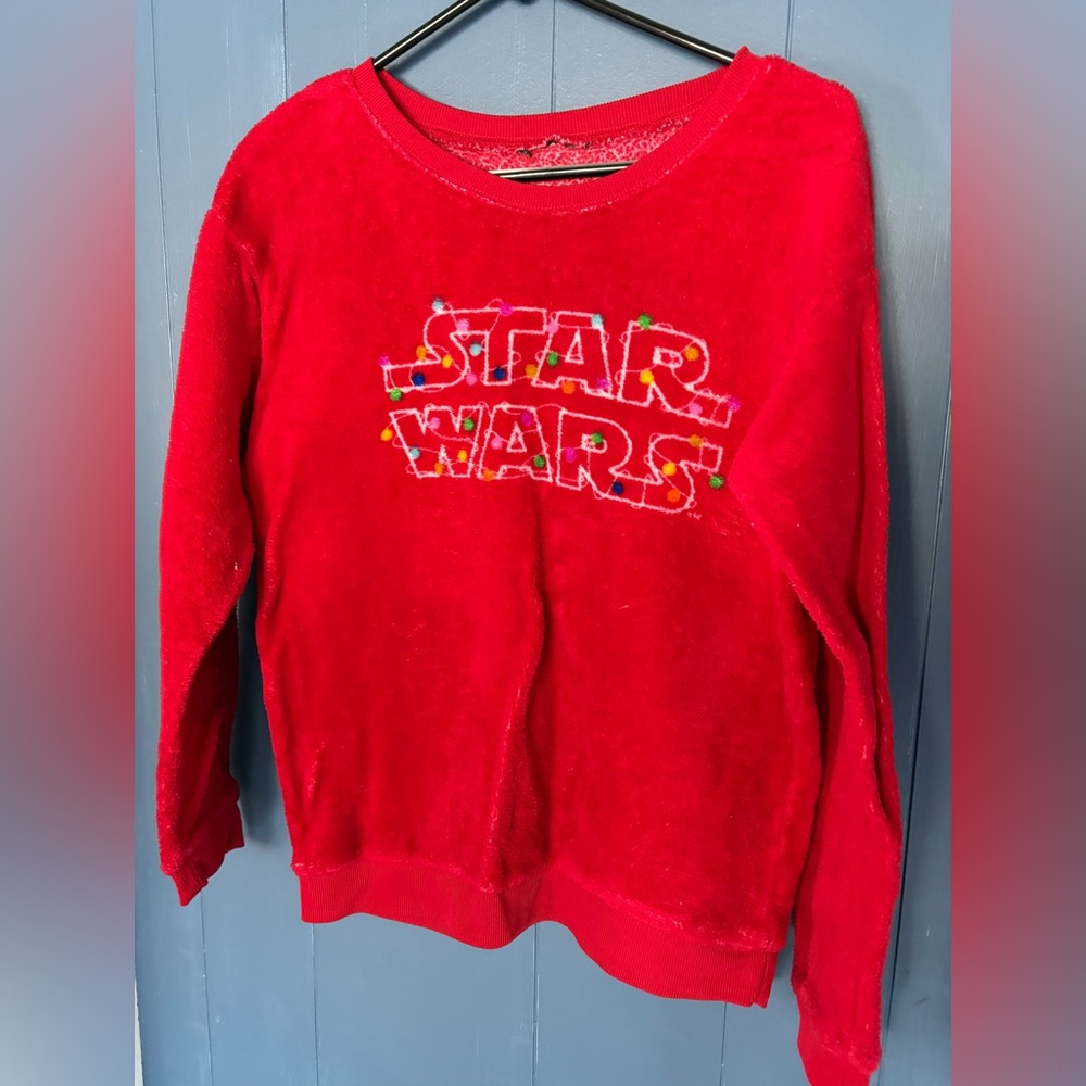 Star Wars Holiday Fuzzy Sweatshirt
